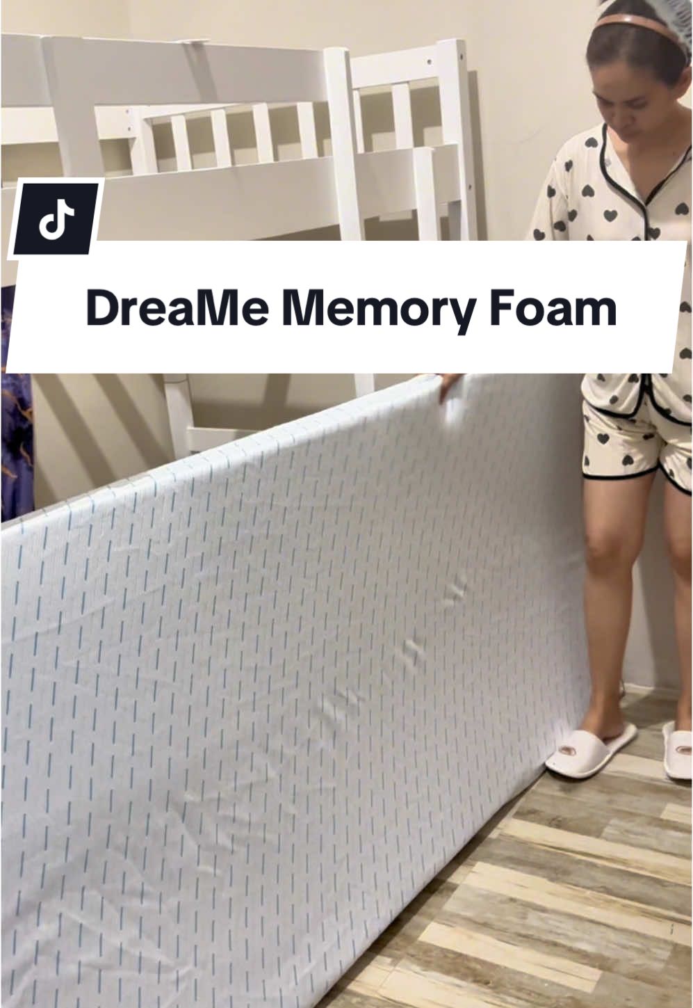 Sana pala dalawa na binili ko😭 Ang gandaaa!🤩🤩 #fyp #mattress #memoryfoam #bed #doubledeck #beds #singlefoam #family #foryou #dreame 
