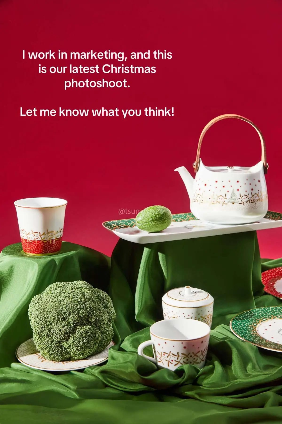 I work in marketing in TSUM Department store for more than 3 years now, and this is our latest Christmas photoshoot. Let me know what you think! And check our insta @tsum.home if you want to see more! #creatorsearchinsights #roadto1kfollowers  #roadto1k  #teamworkmakesthedreamwork  #teamwork  #creatorinsights  #creator  #teamworkchallenge  
