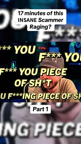 17 minutes of this 𝗜𝗡𝗦𝗔𝗡𝗘 Scammer Raging? part 1 #foryou #Lifestyle #scammerpayback #scammer #scam #epic #hack #callcenter #virus #google 
