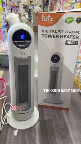 Quạt sưởi Fatz Heat 1 😚 #fatz #yeuconmechon #thoxinhbabymom  