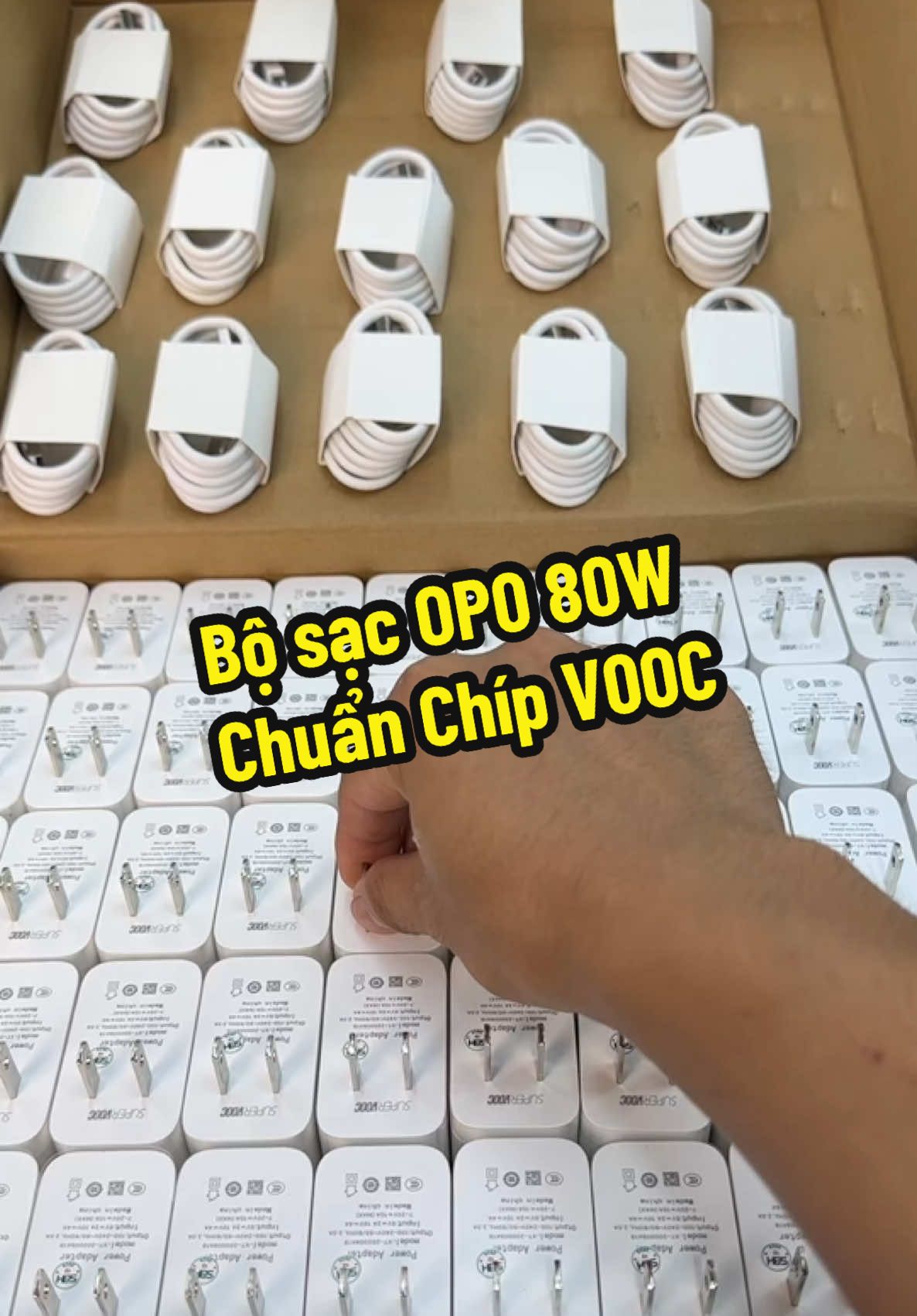 Bộ sạc OP0 80W chuẩn chíp V00C sạc siêu nhanh#oppo#bosacnhanh#realme 
