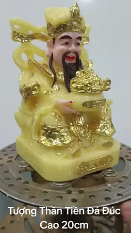 Tượng thần tiền đá đúc cao 20cm #tuongthantien #thocung #phongthuy 