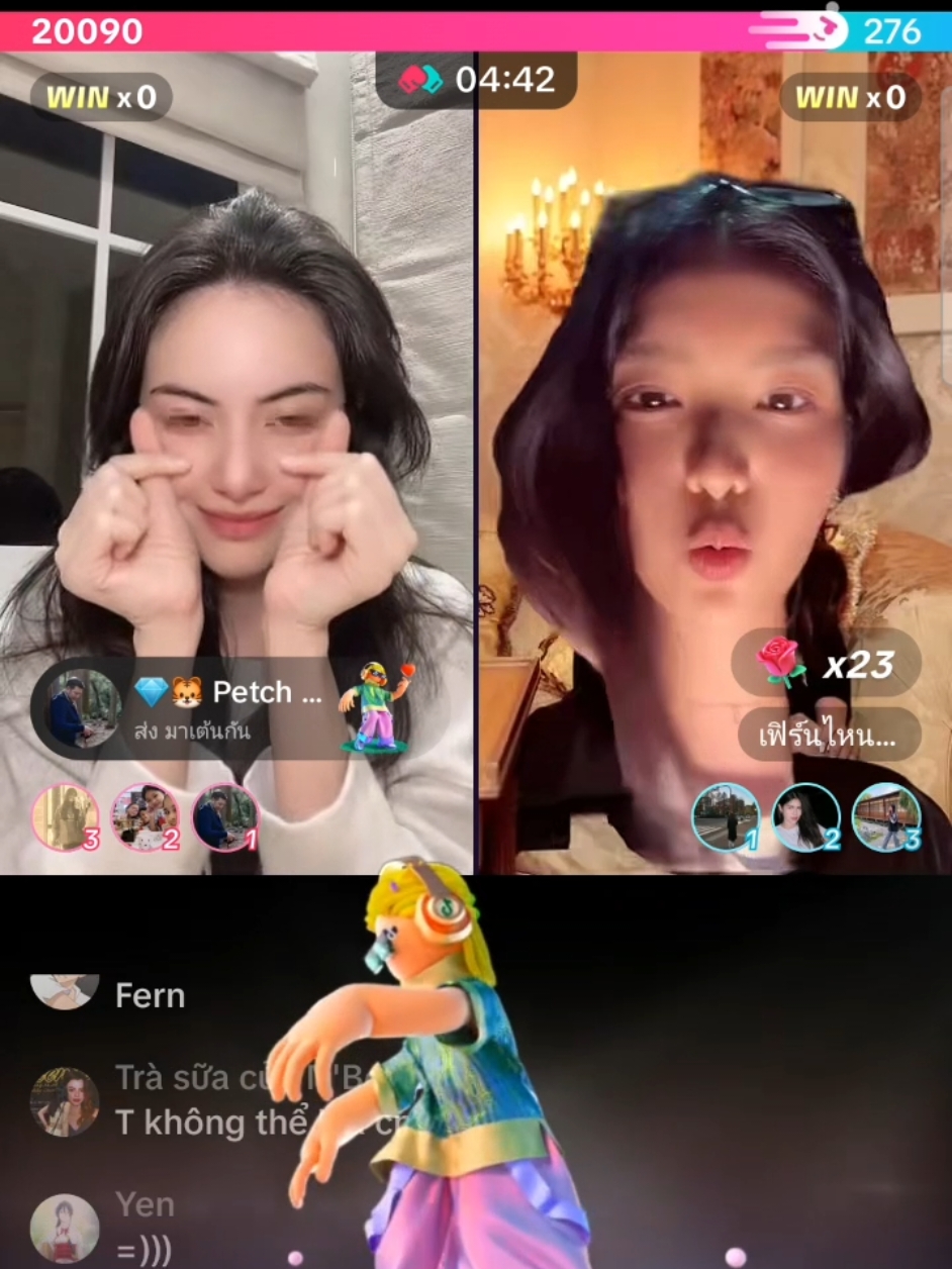 ใหม่เฟิร์น 🌻💜 #ใหม่เฟิร์น #จินดาตันหยง #ใหม่ดาวิกา #davikah #เฟิร์นนพจิรา #fernynop 