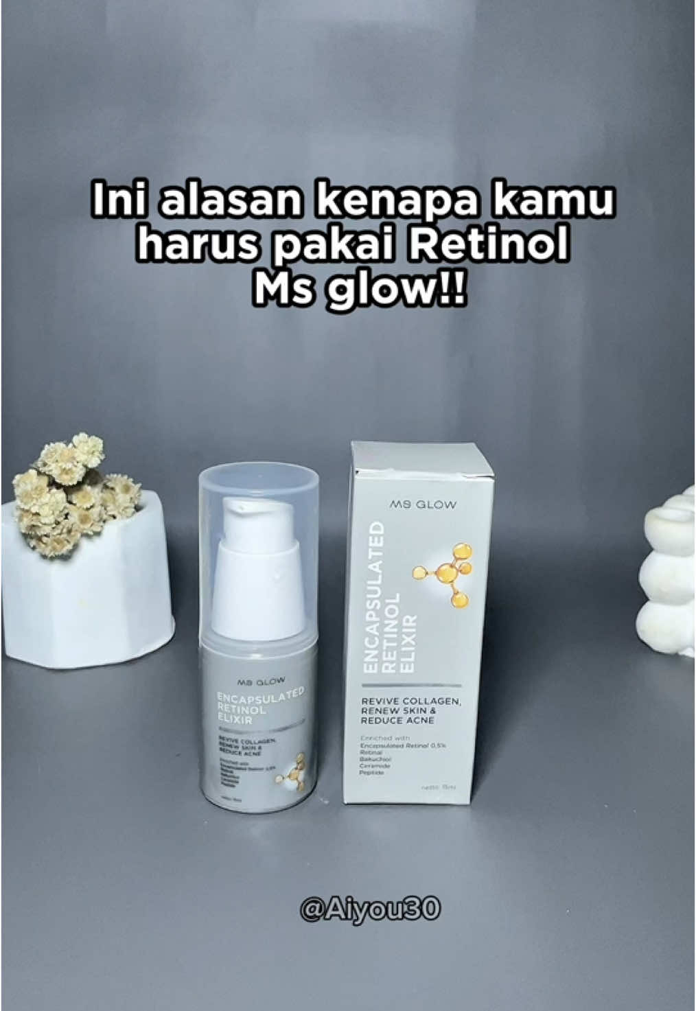 Alasan km harus pakai Retinol..👇🏻#msglow#encapsulatedretinol#retinolmsglow#msglowbeauty#skincare#msglowskincare#msgloworiginal#skincarebpom#cuantanpabatas 