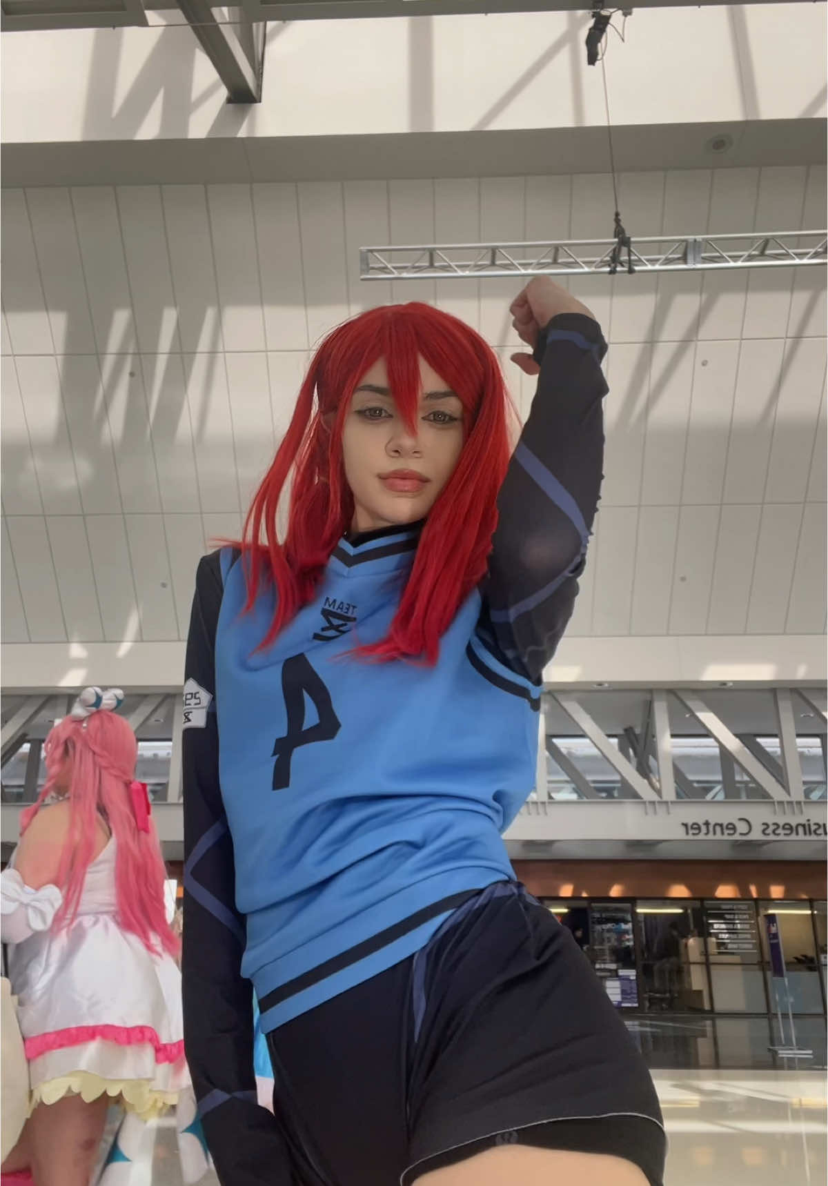 chigiri victory emote just dropped #bluelock #chigiri #animeweekendatlanta #awa #awa2024 