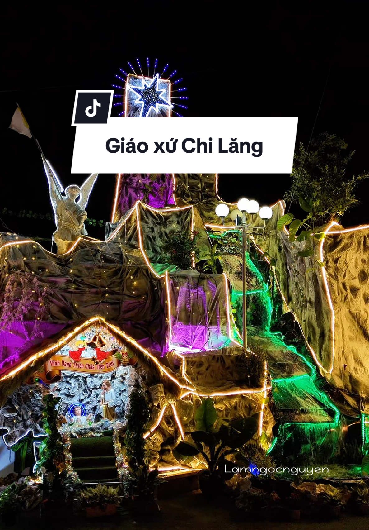 Không khí giáng sinh ở giáo xứ Chi Lăng - Buôn Ma Thuột #lamngocnguyen #daklak #bmt #47 #daklakquetoi #buonmathuot #noel #giangsinh 