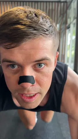 @Shut Up Tape is best forba workout! #nosestrips 