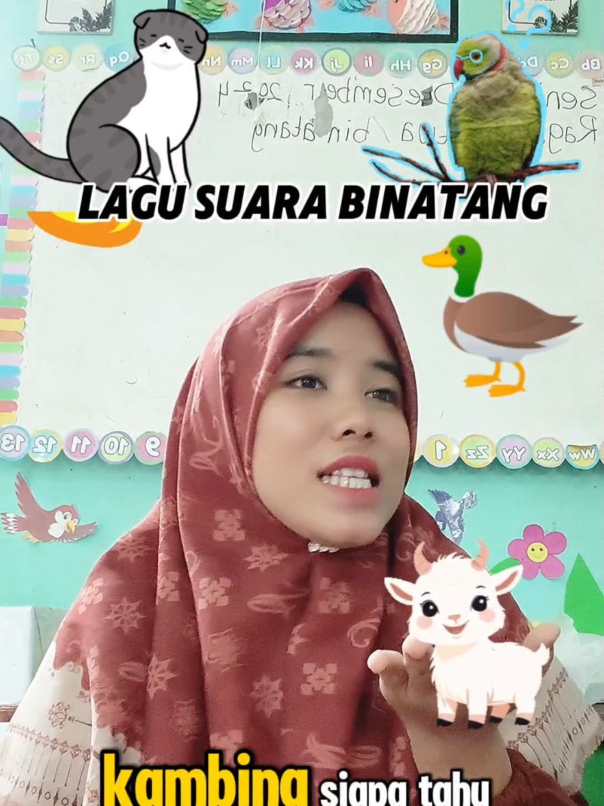 Lagu suara binatang  tema binatang anak TK  ice breaking tema binatang #lagubinatang #temabinatang #suarabinatang #gurutk #gurumuda #anaktk #icebreaking 