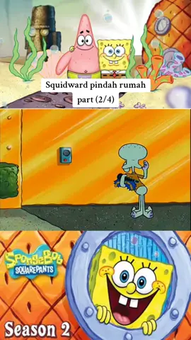 Spongebob squarepants season 02 | eps Squidville | Squidward pindah keperumahan, krna rumahnya dihancurkan oleh Spongebob dan Patrick dengan penghisap debu | Part (2/4) #spongebobsquarepants #spongebobindonesia #kartunlucu #spongebob #bikinibottom #videoviral #fyp #season2 