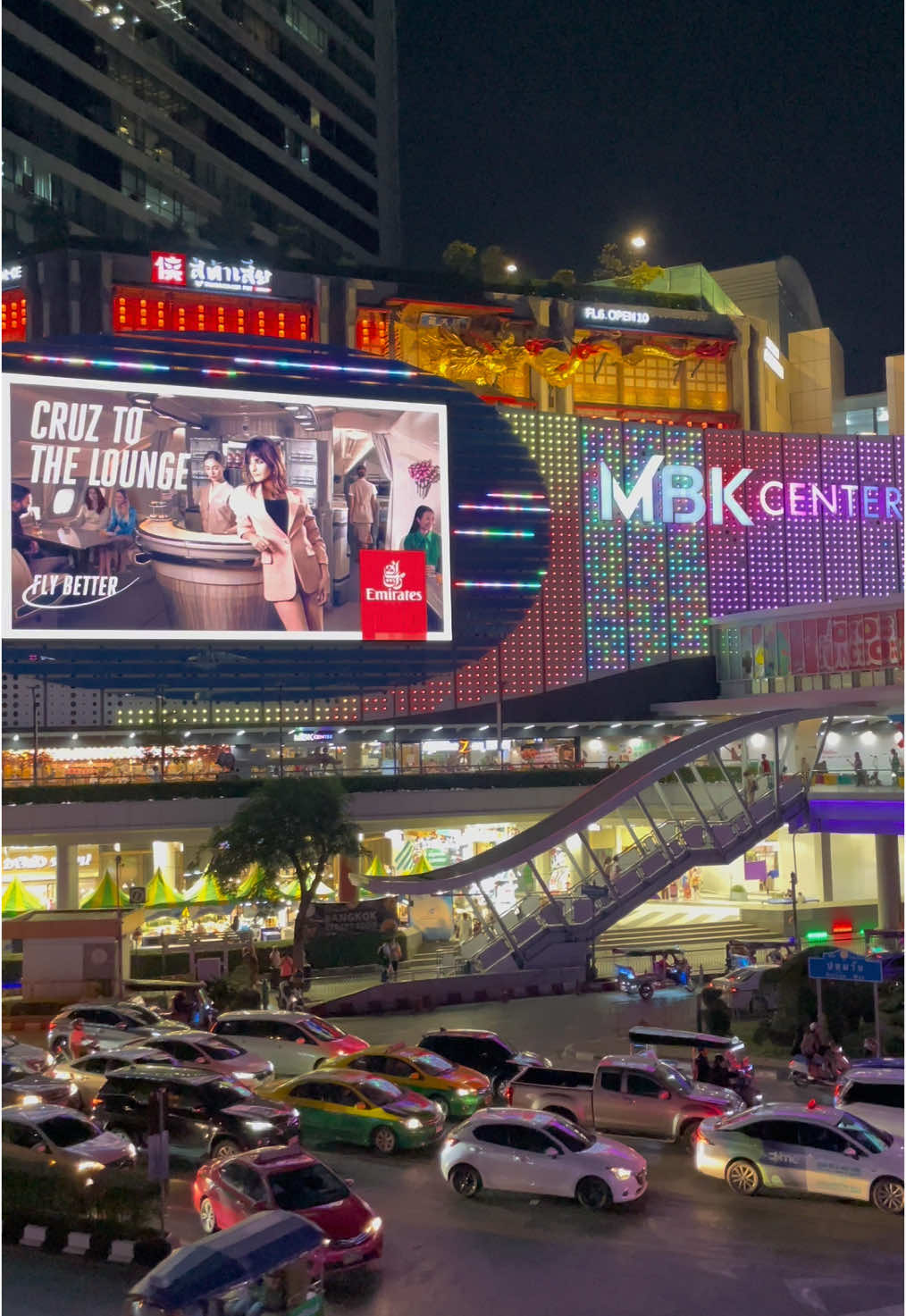MBK Center in Bangkok 🇹🇭  #mbkcenter #mbkcenterbangkok🇹🇭 #mbk #bangkok #bkk #thailand #travel #beautiful #impressive #billboard 