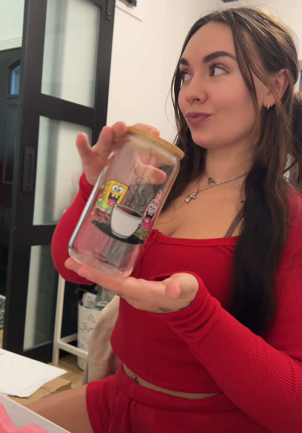 NEWWW CUPP💕 bernercustomz.com #spongebob #patrick #cup #fyp #spongebobsquarepants 