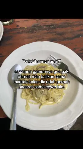 karena sekalinya tau dia pacaran sm cwe lain, langsung move on detik itu juga.