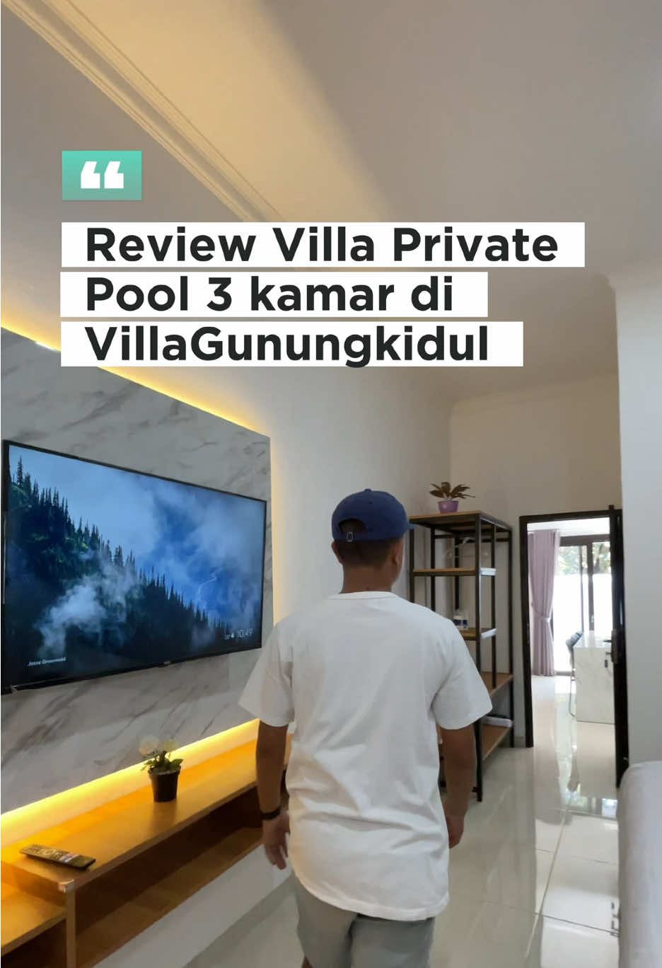 Cocok banget buat keluarga ! Kode Villa : A.T lokasi villa : Logandeng, Playen, Gunungkidul ( belakang hotel santika ) #villagunungkidul