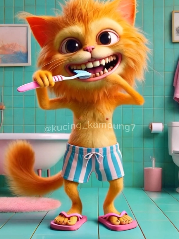 cuci muka tak mandi 🗿😹#kucing #lucu #cute #kitten #imut #trending 