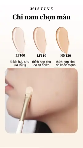 Chỉ nam chọn màu#aircushion #mistinecushion  #bigsale #makeuphack #kbeauty #cooltone #mistine