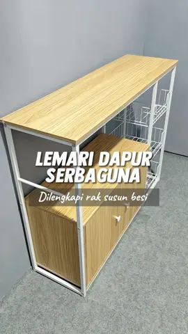 Lemari rak dapur susun serbaguna #lemarisusun #lemaridapur #lemarikabinet #lemaripenyimpanan #lemariserbaguna 