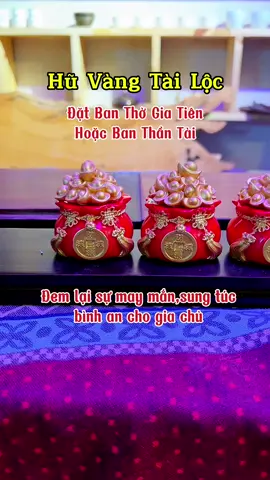 Hũ vàng tài lộc đựng muối gạo nước đem lại may mắn #huvangtailoc 