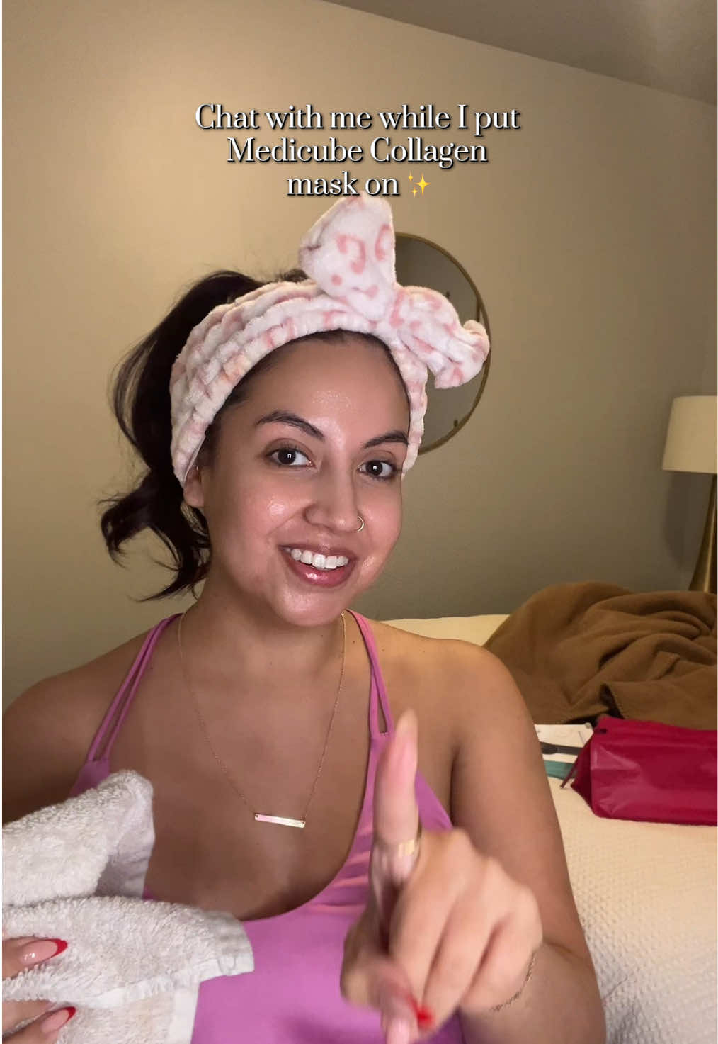 Goodnight Besties! ✨🫶🏼  #unreadywithme #goodnight #nighttimeskincare #skincare #Vlog #chat 
