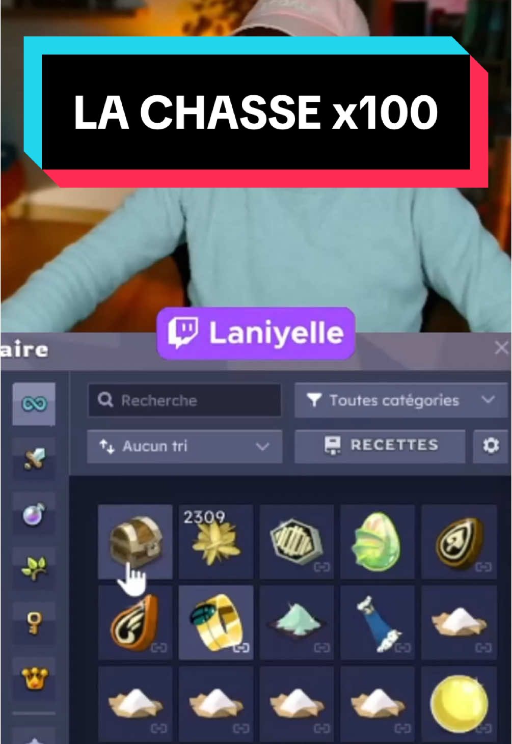 LA CHASSE x100 QUI CARRY L’OBTENTION DU DOFUS POURPRE SUR 3.0 !! #twitch #dofus #ankama #Unity 