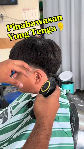 Pinabawasan Yung Tenga 😲 #fyp  #funny  #haircut  #barbershop  #meobarbershop 