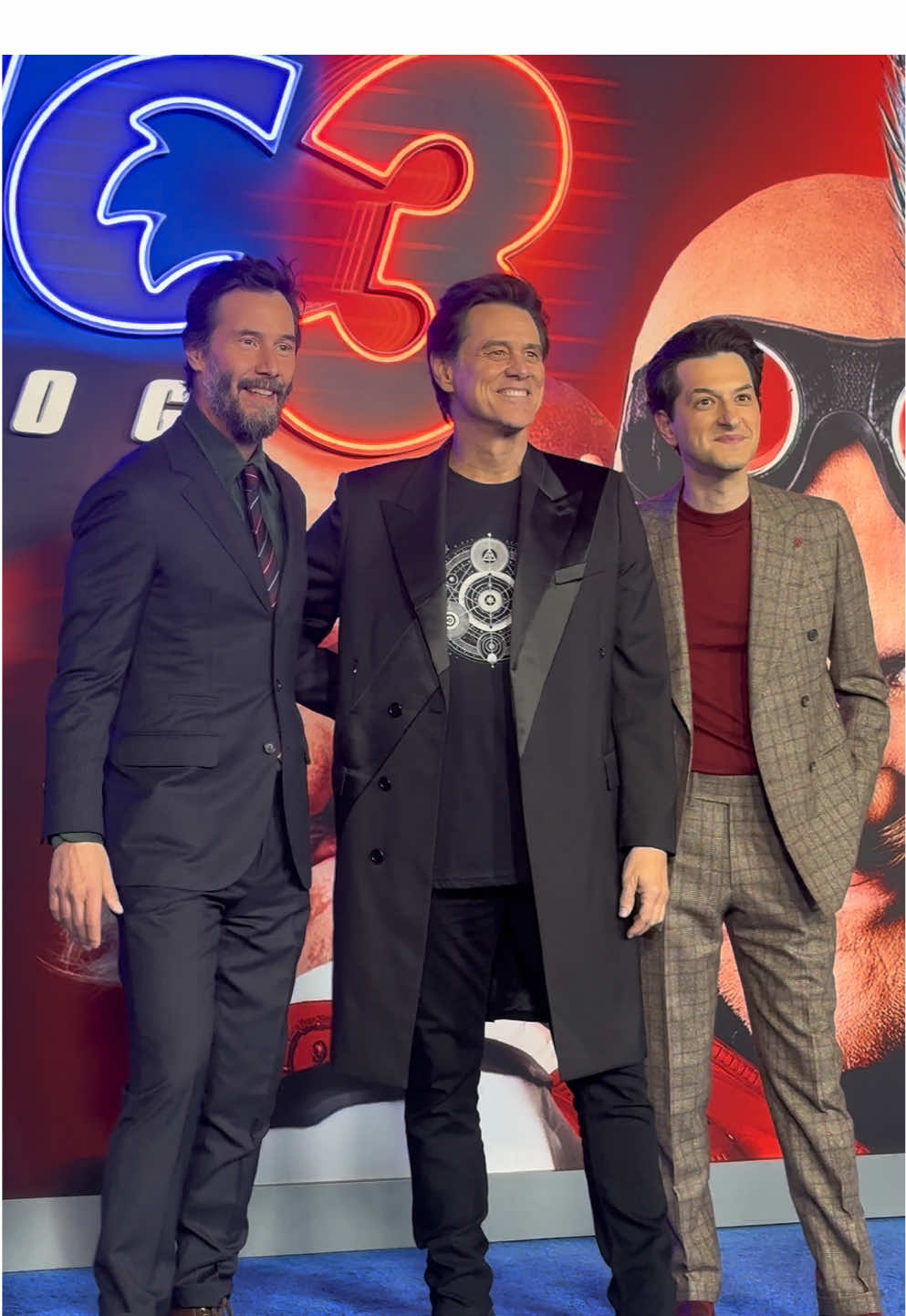 The Ultimate Lifeform + The Blue Blur + The Evil Genius. #KeanuReeves #JimCarrey @Ben Schwartz #SonicMovie3