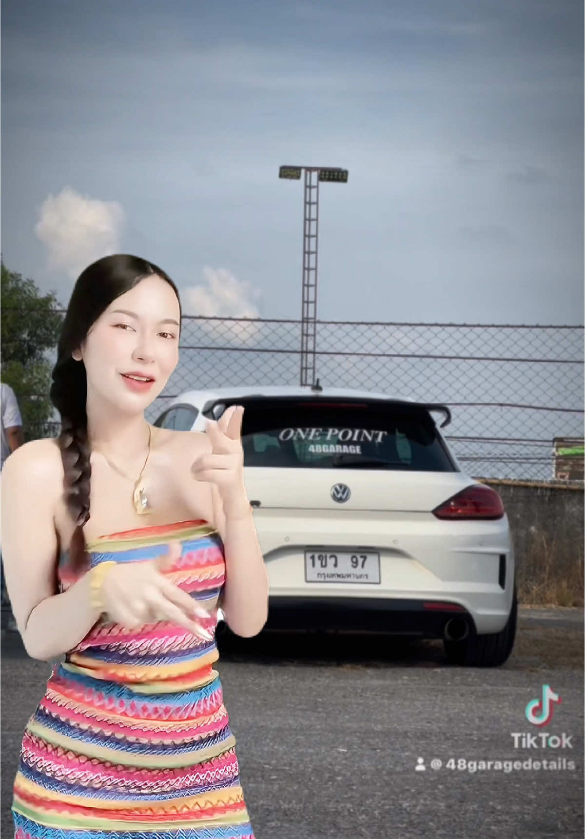 น้องสาวจ๋าาา 😆 #vw #scirocco 