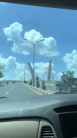 Vibes jembatan basit gaada lwn si wkwkw #banjarmasin #jembatanbasit #jembatanseialalak 