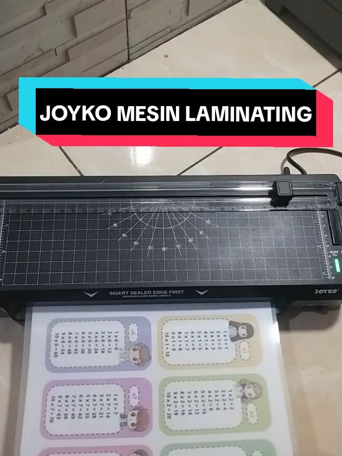 MESIN LAMINATING JOYKO LM-06 #mesinlaminatingjoyko #joyko #mesinlaminating #guru #gurusd #lkpd 