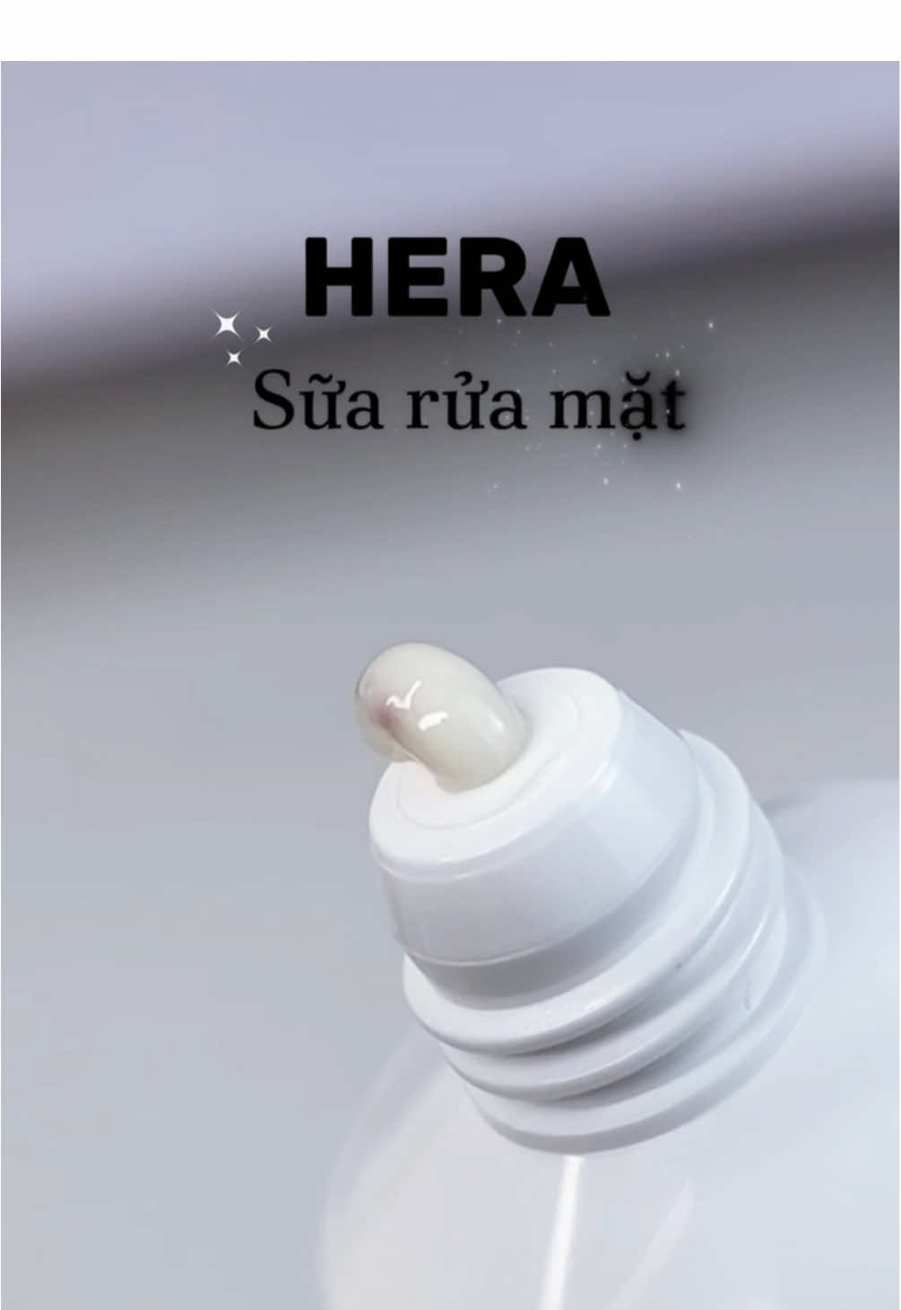 Sữa rửa mặt HERA,ẻm xài khá ổn nhưng không hiểu sao ít người biết đến 😑 #suaruamat #skincare #lamdep #tiplamdep 
