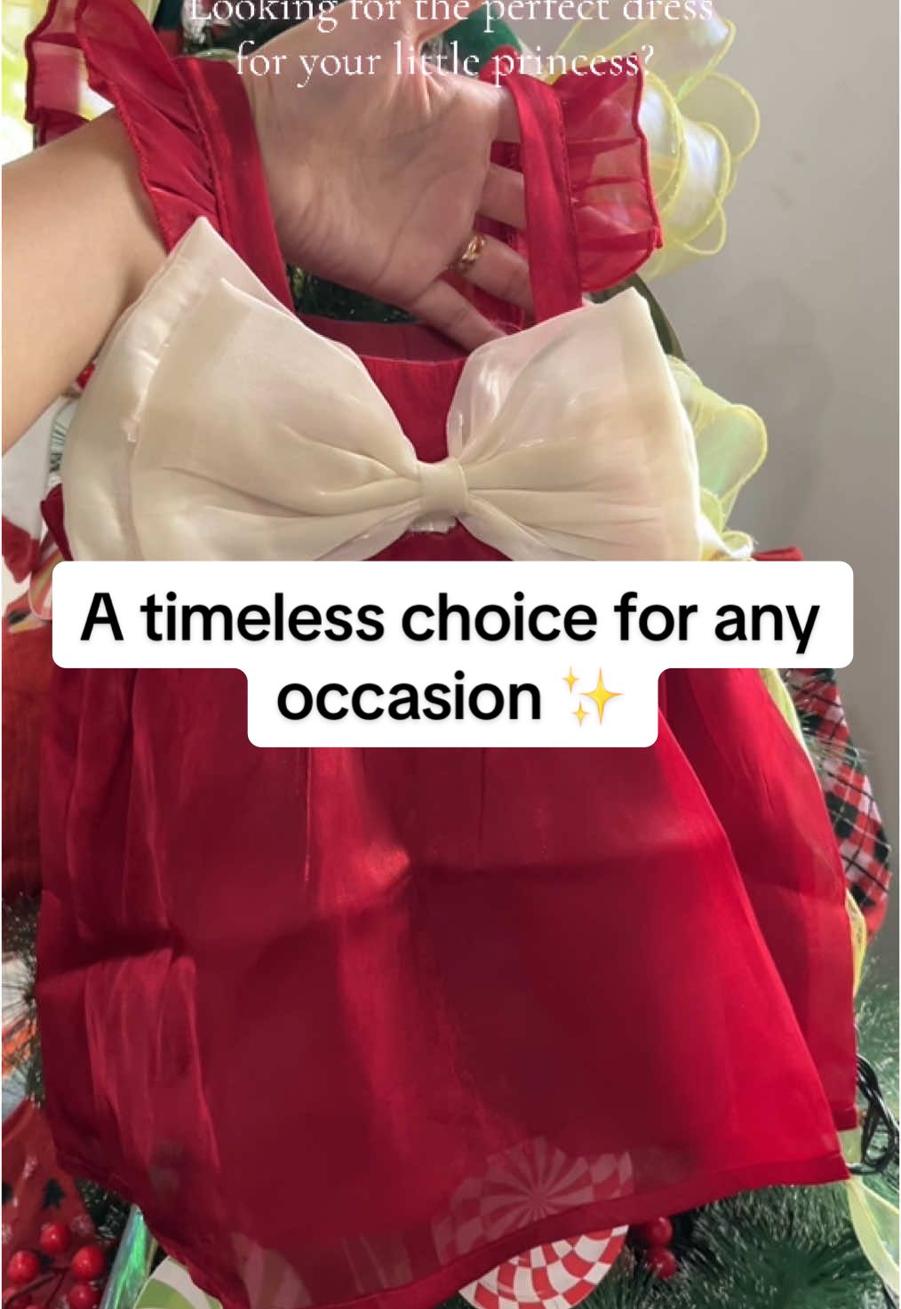 Why Choose This Dress? ✔️ Elegant bowknot detail for a charming look ✔️ Soft, comfortable fabric for delicate skin ✔️ Perfect for any occasion – weddings, parties, or casual wear ✔️ Available in multiple colors and sizes Dress her up in style and make every moment picture-perfect! #BabyGirlFashion #BowknotDress #AdorableBabyStyle #SpecialOccasionWear #BabyOOTD #PerfectForAllOccasions #CutestLook #babygirldress #cutebabydress #christmasdress #christmasbaby #babychristmas #dress 