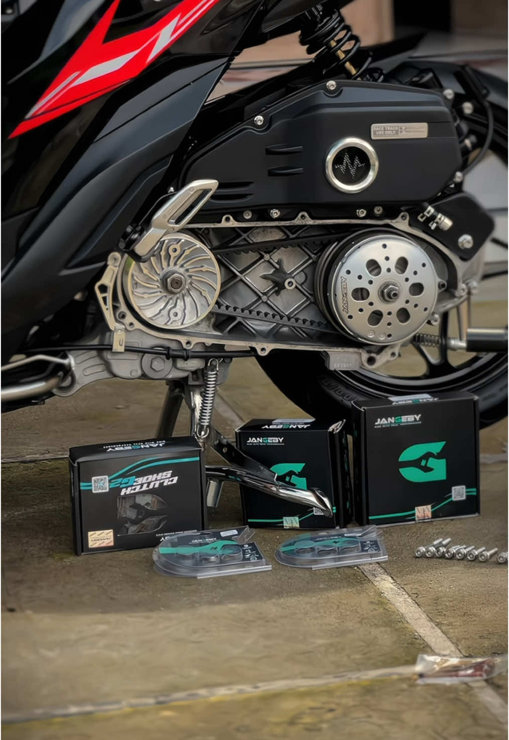 Upgrade kirian dari JANGEBY dulu biar gredek vario ilang 🤩#kirian #vario125new #jangeby #fyp 