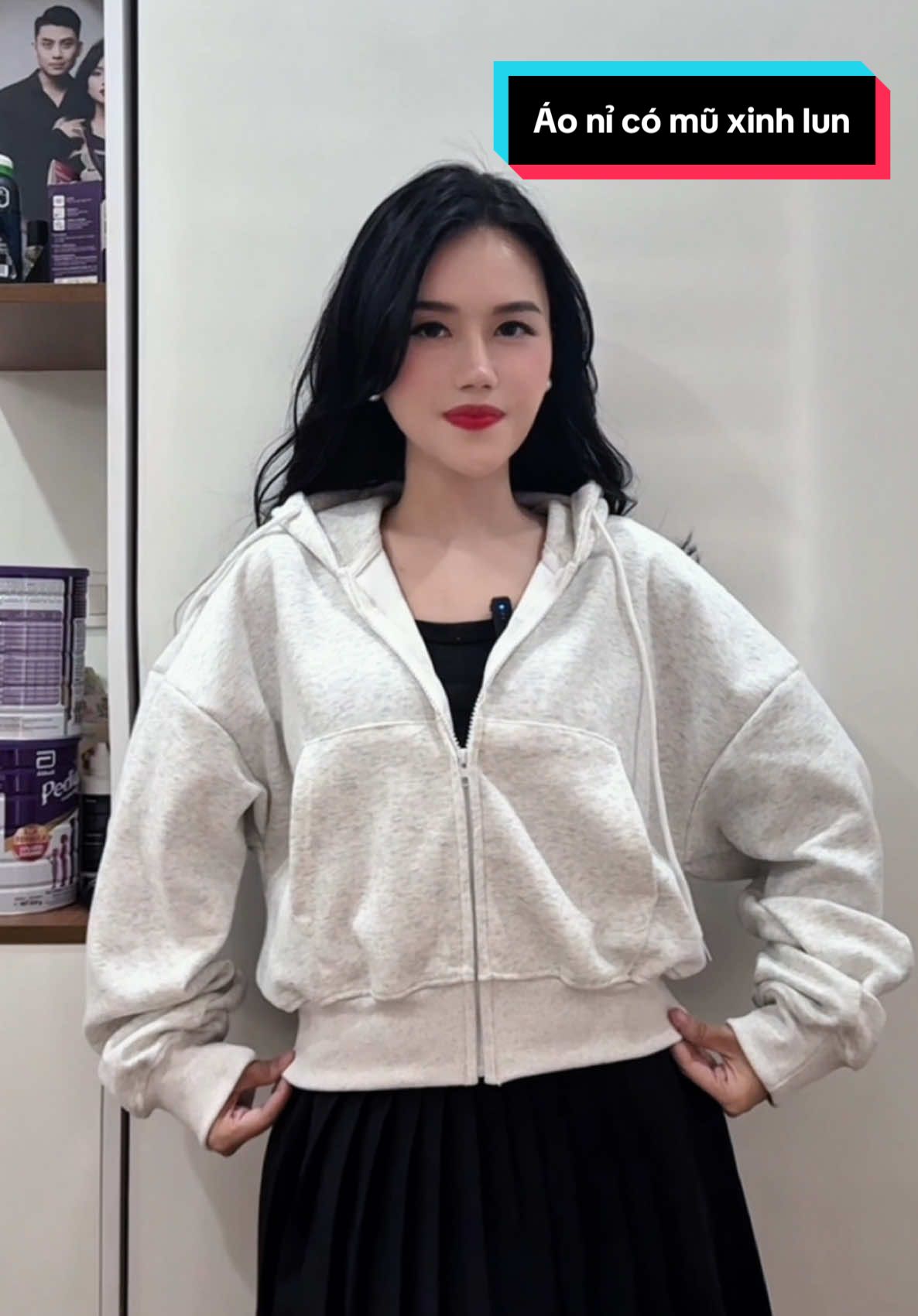 Áo khoác nỉ có mũ xinh sang thật sự luôn #aoni #aokhoacni #aokhoachottrend #aothoitrang #xuhuongtiktok #trendingvideo #viraltiktok #xuhuongtiktok 