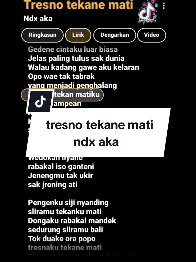 part tercandu 🙂‍↔️ . #liriklagu #lirikgoogle #lirikestetik #nyanyibareng #trendingsong #foryoupage #fyp #dhysthetics #ndxaka 