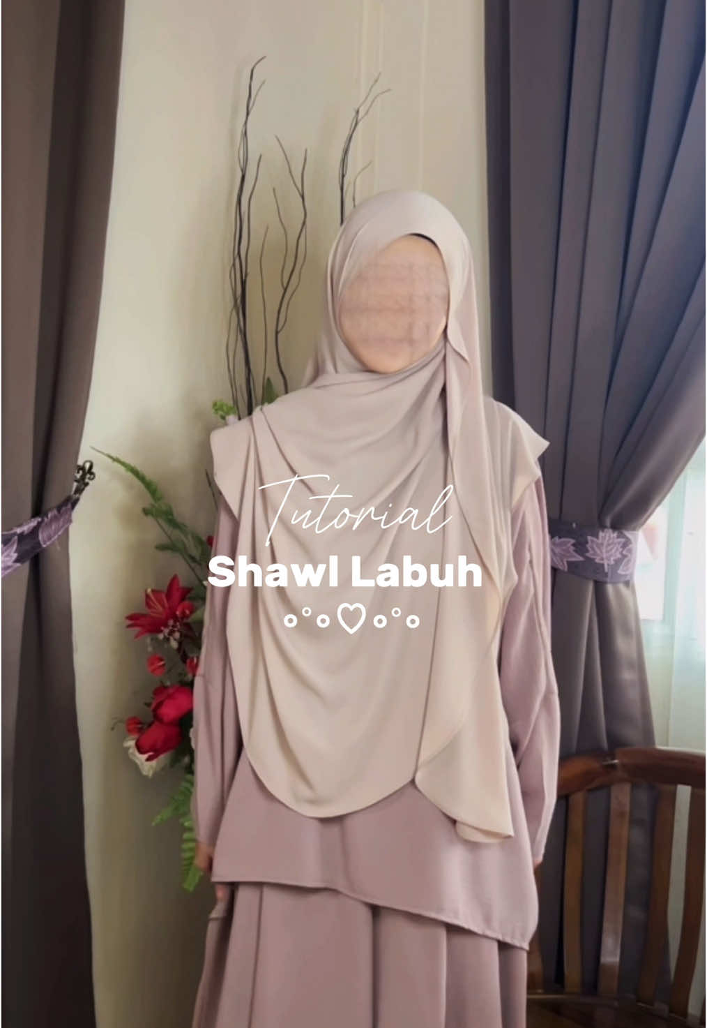 Nah tuto untuk awak! 😍 senang je kan? 🙈 link shawl:  @syariesoul  #tutorial #shawltutorial #shawllabuh #shawl #shawltutoriallabuh  