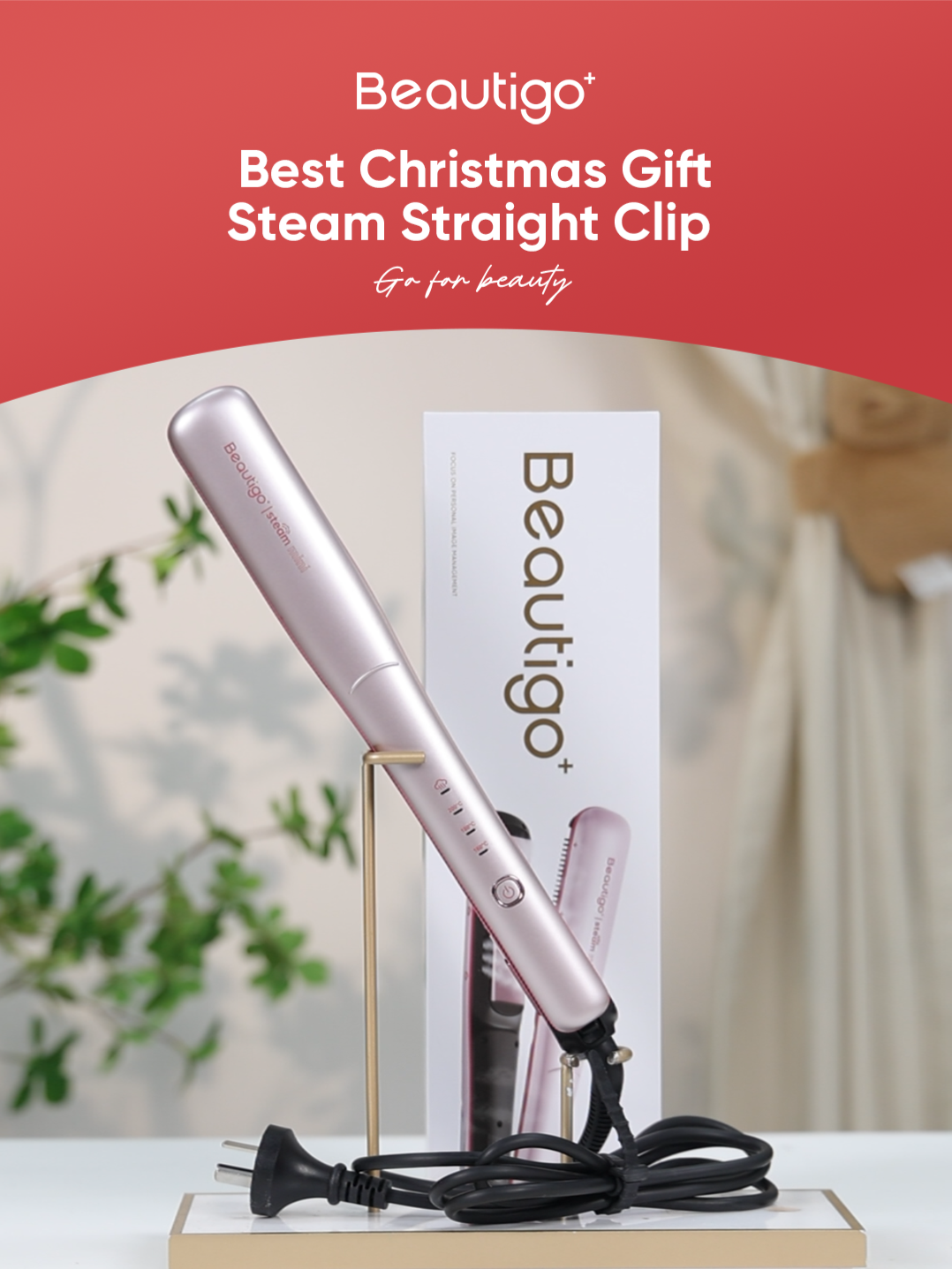 WOWWW GIFT FOR CHRISTMAS!!!#christmas #gift #beautigo #hairtok #flatiron