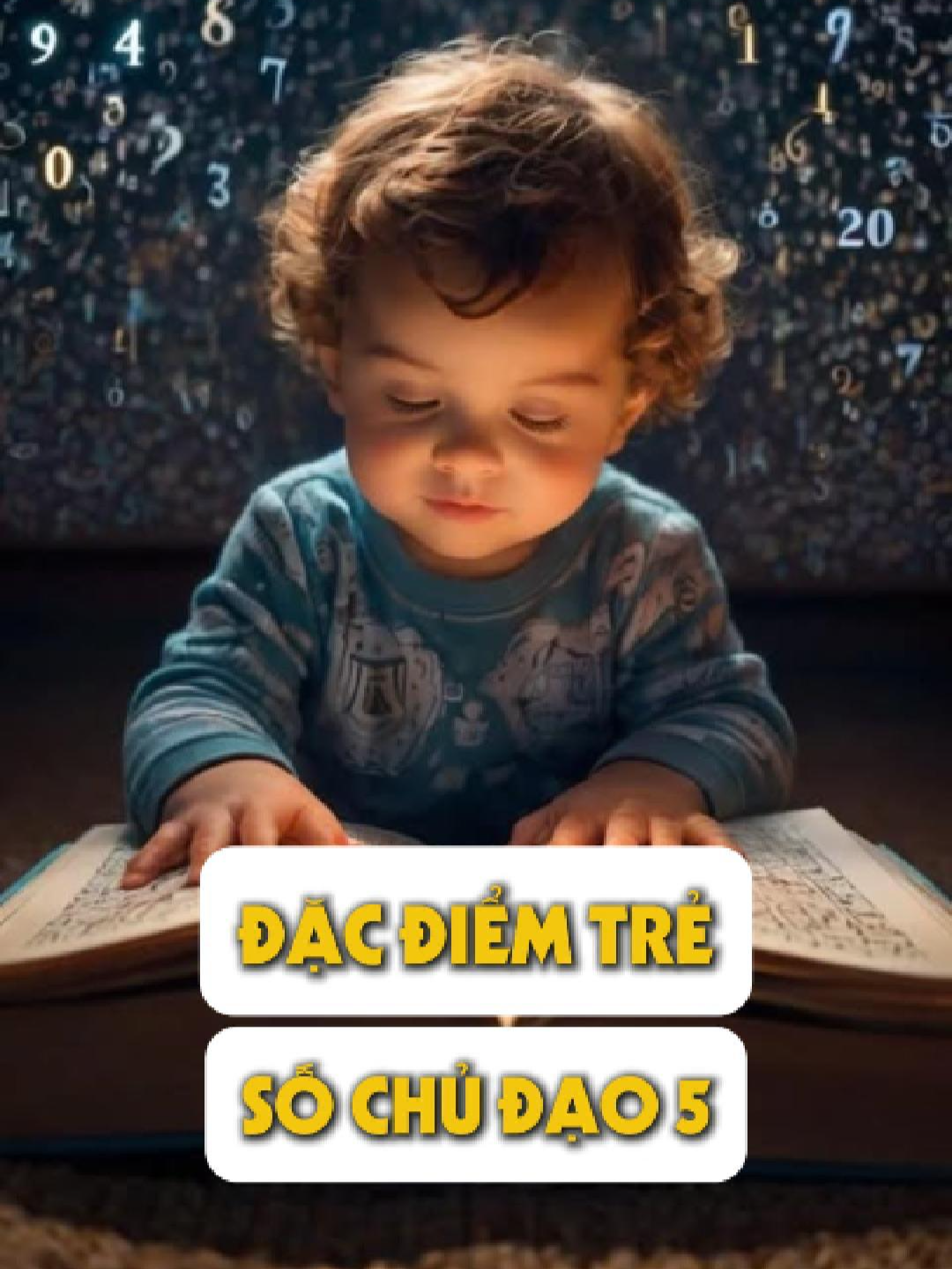 Đặc điểm bé yêu có số chủ đạo 5 theo thần số học #thansohocbeyeu #nangluongso #nuoidaycon