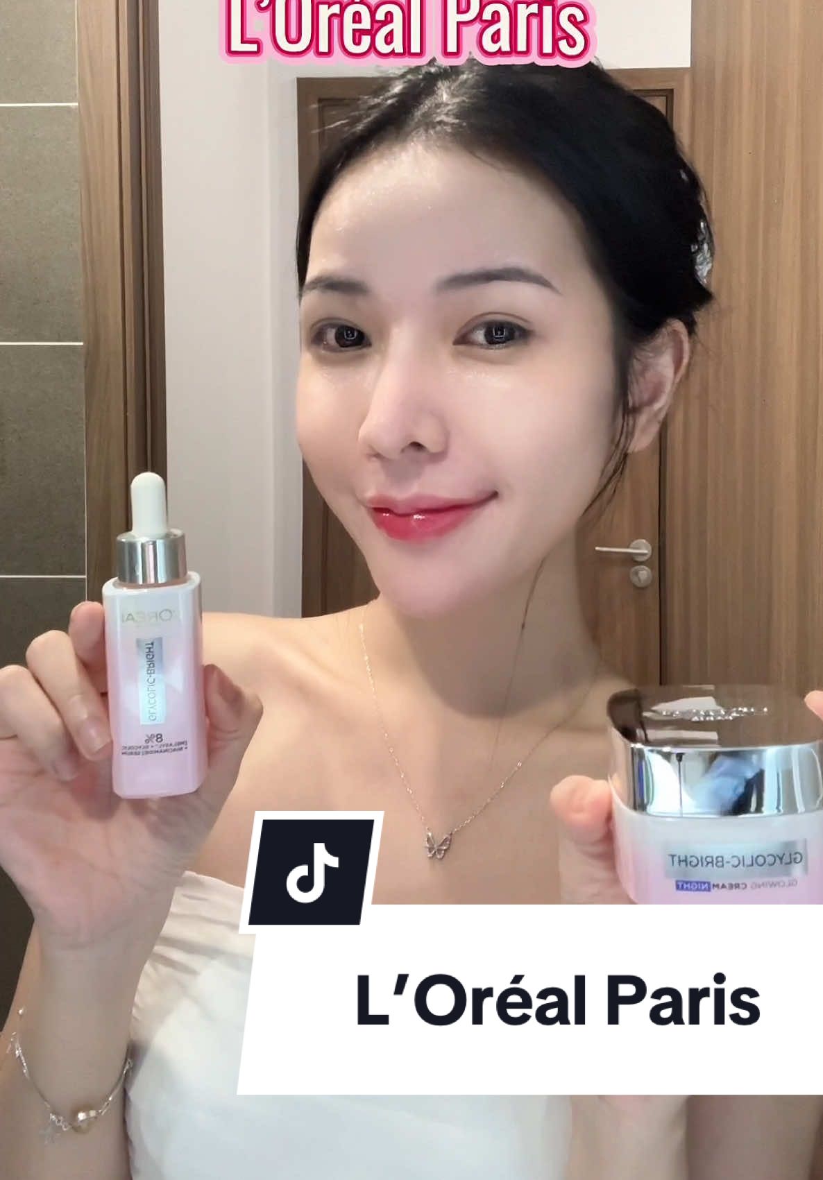 Dưỡng sáng da bây giờ tới Tết kịp rồi đó nhen mí bà ✨✨ #serummelasylhong #lorealparis #motham #trangda #thammun #serummelasylhong #lorealparis