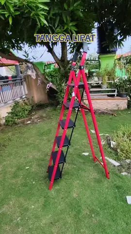 Homedoki Tangga Rumah Lipat Tangga Besi Lipat 3/4 Step Household Steel Ladder/ Tangga Lipat Aluminium 4 Step Premium Ladder Turun harga menjadi Rp195.000 - 418.000!