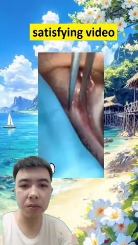 satisfying video cleaning #pimple #blackhead #pimplepop #acne #blackheads #trends #treatment #tiktokviral #satisfyingvideo #infections #botfly #pedicure #extractions #parasite #fyp #nail #nails #toenail #toenails #ingrowntoenail