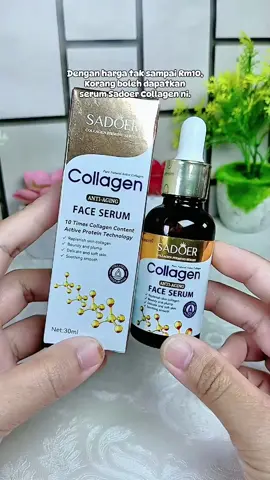 Jom dapatkan sekarang sementara ada flash sale. #sadoer #serumsadoer #sadoerserum #kedutan #kulitkusam #bintikhitam #poripori #kulitanjal #kulitcerah #kulitlembap 