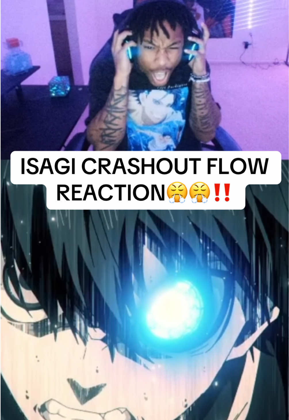 IS ISAGI NOT TUFF OR WHAT??? #fypシ #fyp #fypシ゚viral #foryoupage #animetiktok #animefyp #bluelock #bluelock #f #foryoupageofficiall #reaction #animefan 