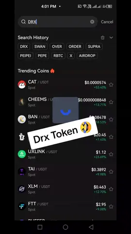 Drx Trading Live #binance #CapCut #airdrop #foryou #foryou #100k #drx 