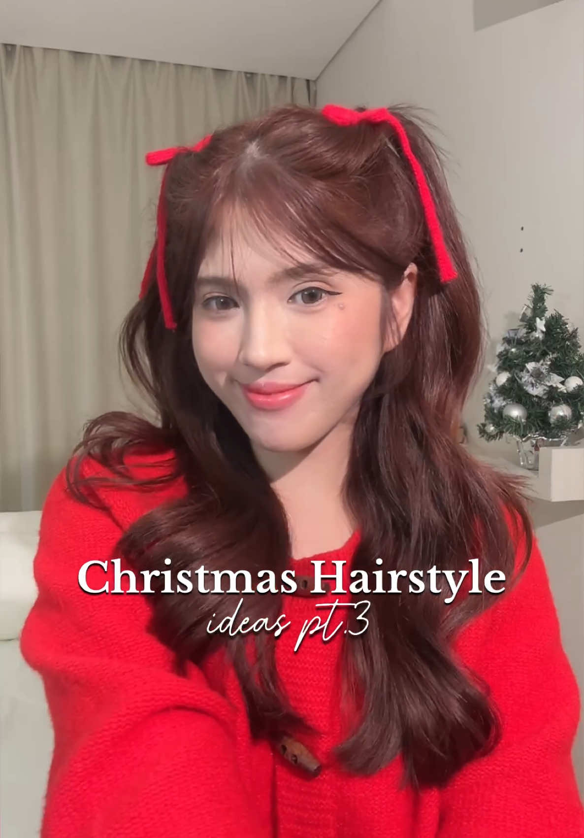 Christmas Hairstyle ideas pt.3 🎄❤️ Hope u guys like it 🥰🫶🏻 #christmas #hairstyle #hairinspo #hairtutorial #fyp #foryourpage 