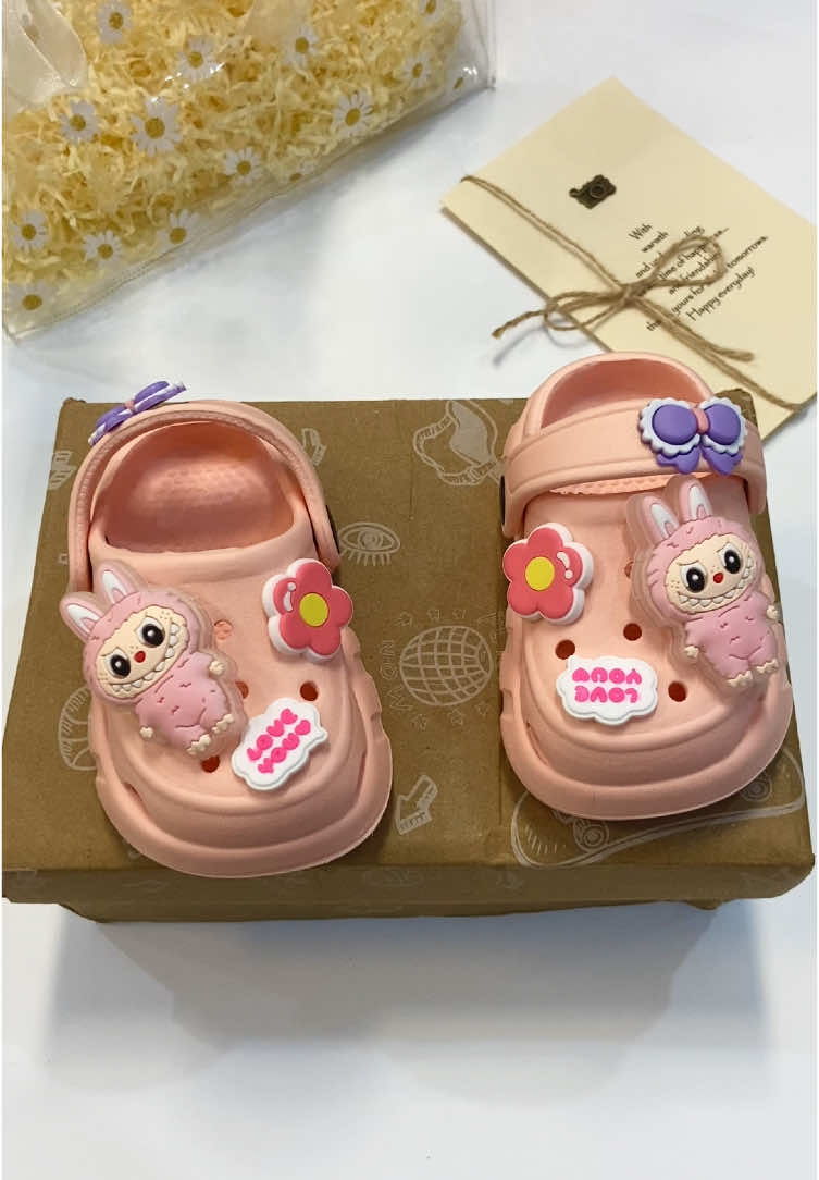 Dép sục labubu cho bé #depchobe #depsuc 