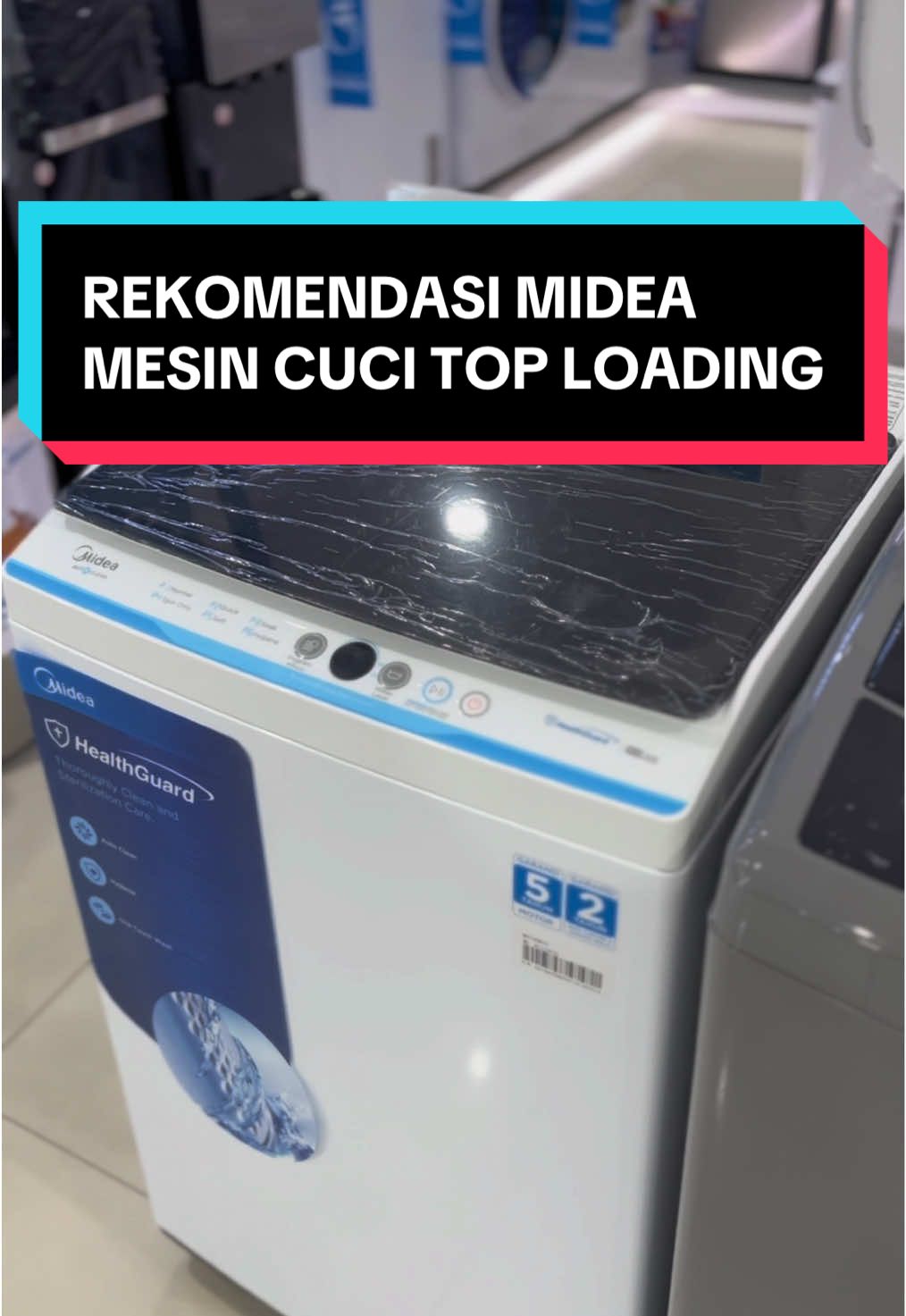 Mencuci cepat mencuci mudah, midea solusinya 🩵 #elektronikmurahsolo #candielektronik #fypシ゚ #fyp #elektronikmurah #mesincucimurah #mideaindonesia 