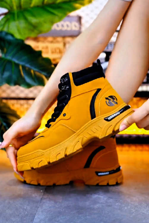 รองเท้าป้องกันแรงงาน, รองเท้าผ#tiktok #fyp #tiktokshop #Waterproof and wear-resistant Martin boots