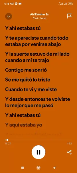 Ahí Estabas Tú - Carín Leon #ahiestabastu #musica  #videoconletra  #spotify 