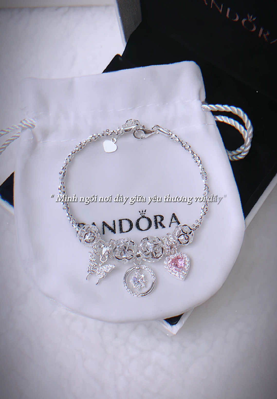 Lắc tay mix charm 🤍#trendingvideo #quatangnguoiyeu #CapCut #shopbacdepntj #trangsucbac #Pandora #lắcđôi 