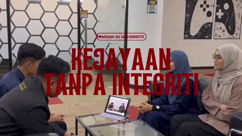 UTR1012-INTEGRITI DAN ANTIRASUAH (KLC2-KUMP 10) RASUAH DI UNIVERSITI TAJUK: KEJAYAAN TANPA INTEGRITI #usim #fyp #xybca #KIAR #PSA #student #UTR1012 #foryoupage #rasuah #integriti #foryou #malaysia 