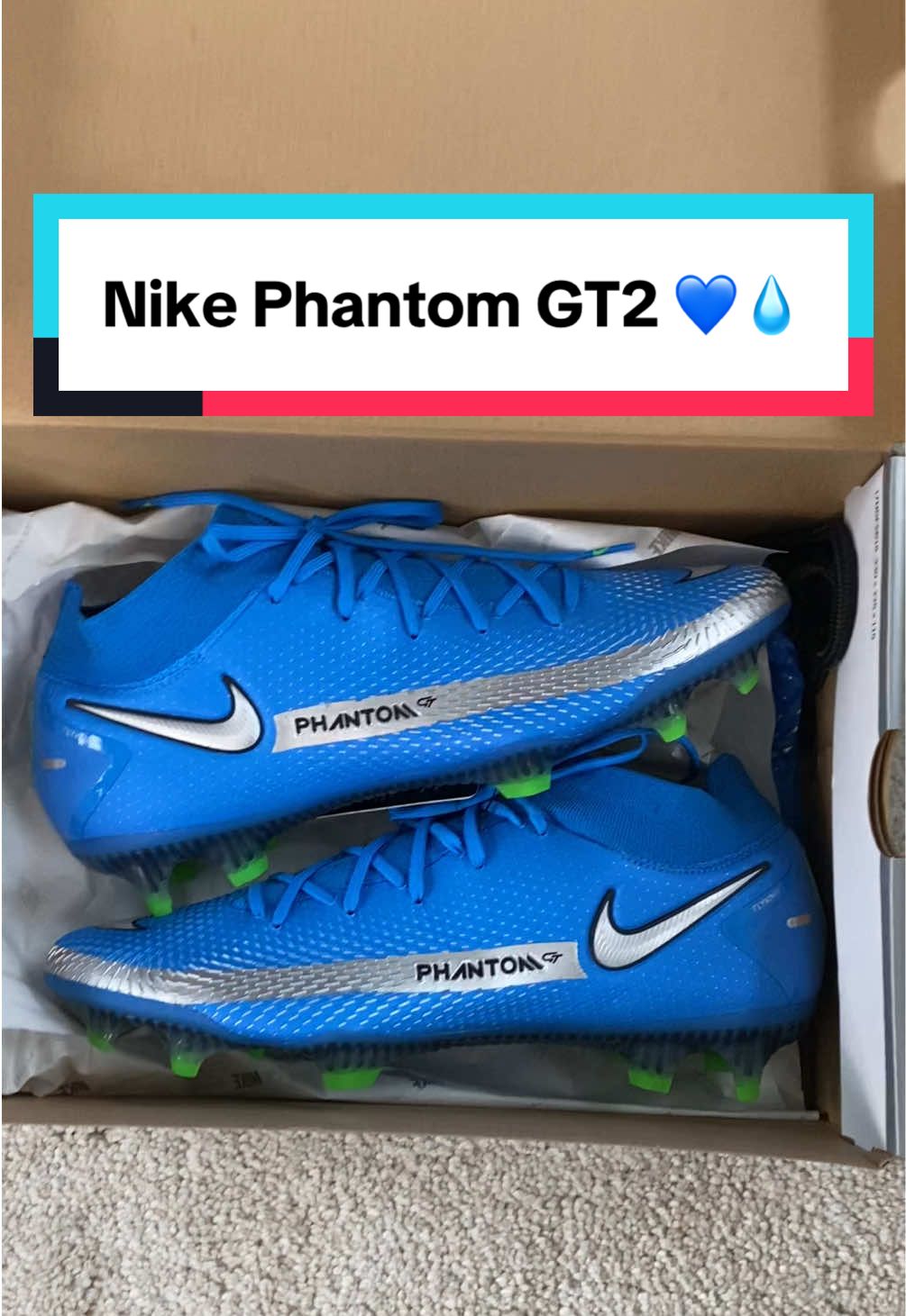 Nike Phantom GT2 Elite FG 💙 #dreamingboots #nikefootball #football #Soccer #fussball #soccercleats #cleats #footballboots #fussballschuhe #nike #fyp #fürdich #viral #goviral #viralvideo #viraltiktok 